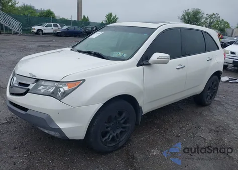 2007 Acura Mdx Technology Package из США, поврежденный, VIN 2HNYD28437H531896